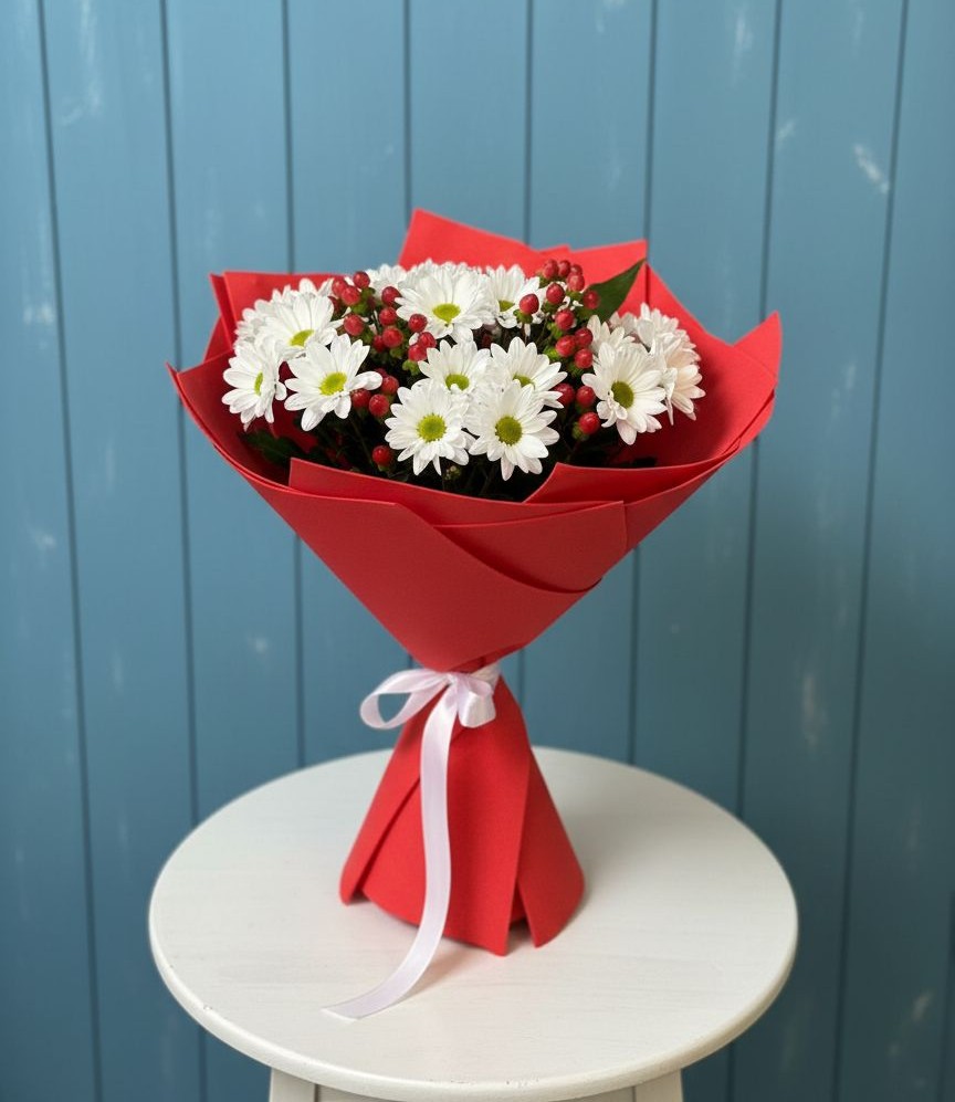 Букет цветов из: Хризантемы в Тульском Республика Адыгея