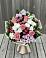 Букет цветов из: Альстромерии, Гвоздики, Розы и Хризантемы в Тульском Республика Адыгея