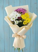 Букет цветов из:  Хризантемы #REPLACE_PRED# Тульском Республика Адыгея