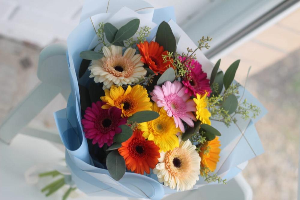 Букет цветов из: Герберы в Тульском Республика Адыгея