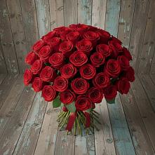 Букет 55 Красных роз Фридом #REPLACE_PRED# Тульском Республика Адыгея