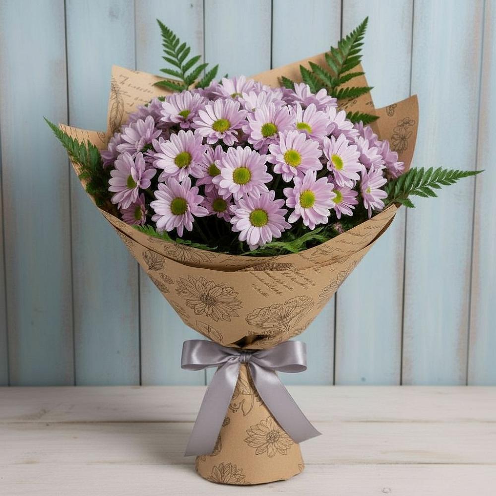 Букет цветов из: Хризантемы в Тульском Республика Адыгея