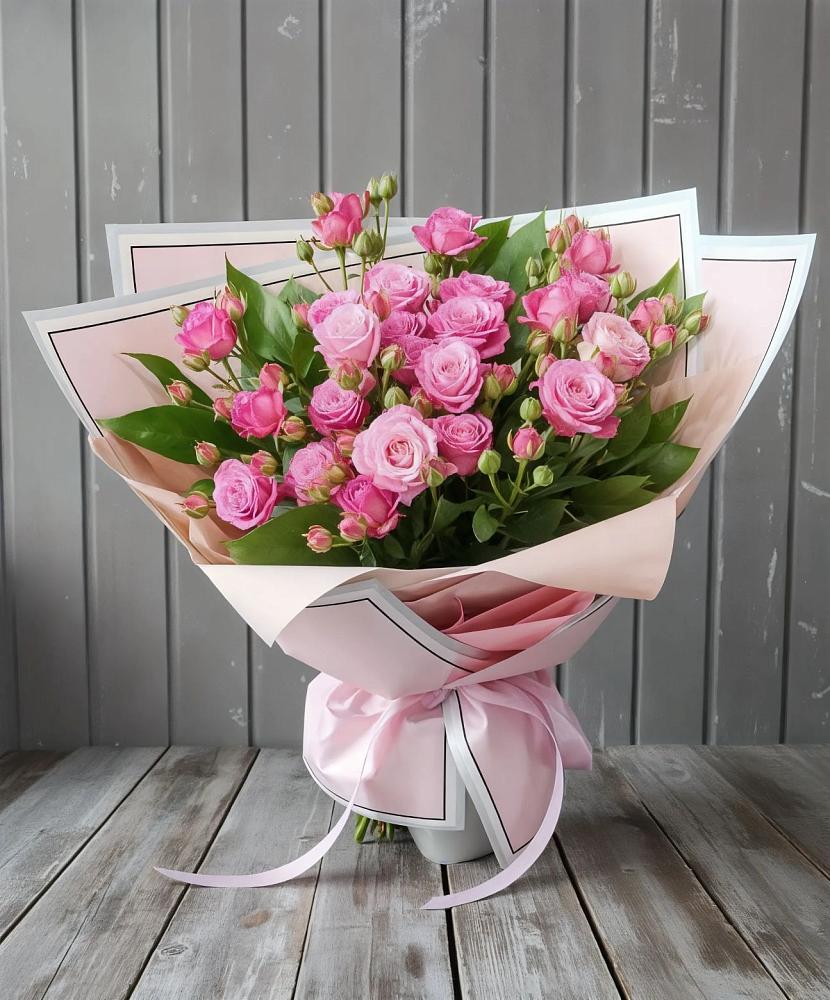 Букет Розовый кустик в Тульском Республика Адыгея