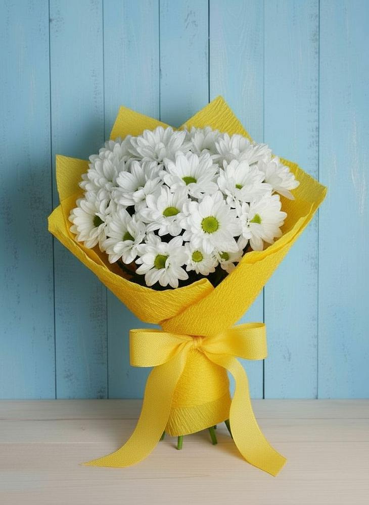 Букет цветов из: Хризантемы в Тульском Республика Адыгея