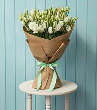 Букет цветов из:  Лизиантусы в Тульском Республика Адыгея