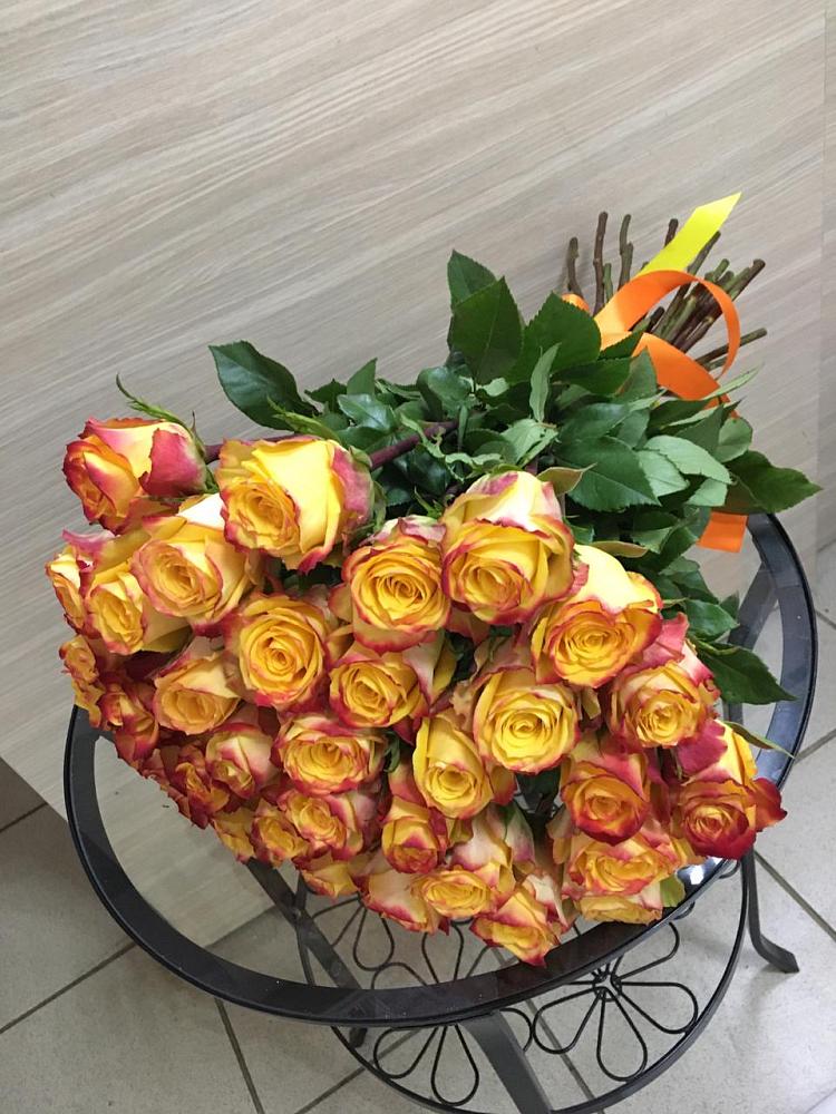 Букет Желтые розы в Тульском Республика Адыгея