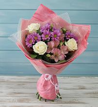 Букет цветов из:  Герберы в Тульском Республика Адыгея