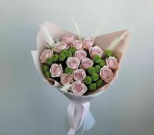 Букет цветов из:  Розы и Хризантемы в Тульском Республика Адыгея