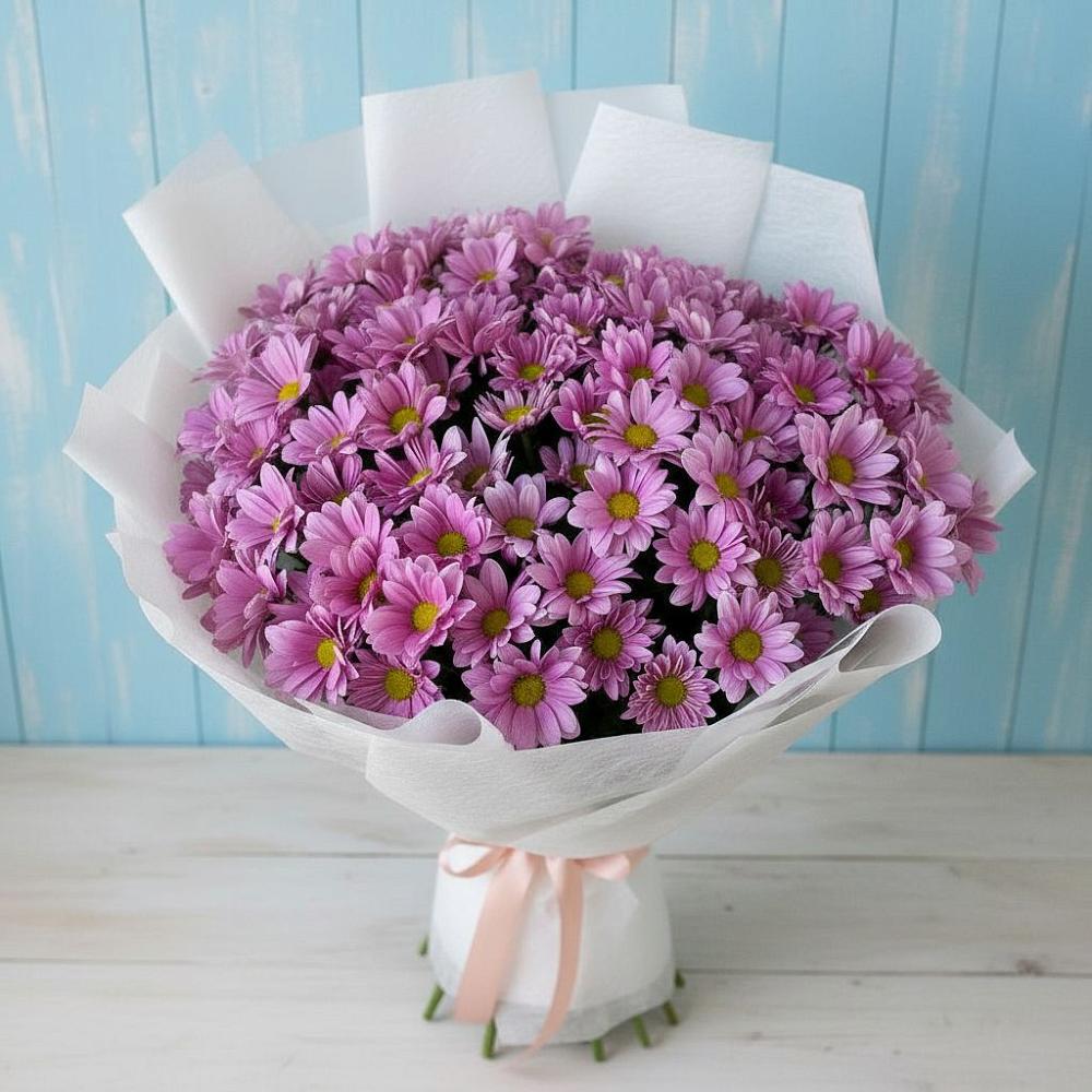 Букет цветов из: Хризантемы в Тульском Республика Адыгея