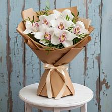 Букет цветов из:  Орхидеи и Розы в Тульском Республика Адыгея